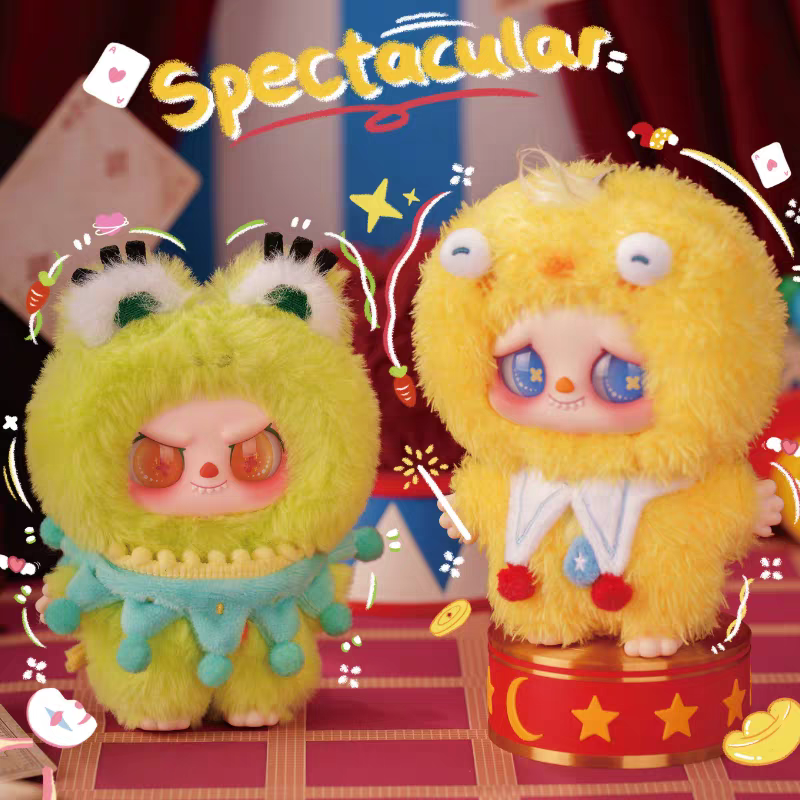 Babythree-PIPIZI もこもこクラッシュ団 ぬいぐるみブラインドボックス