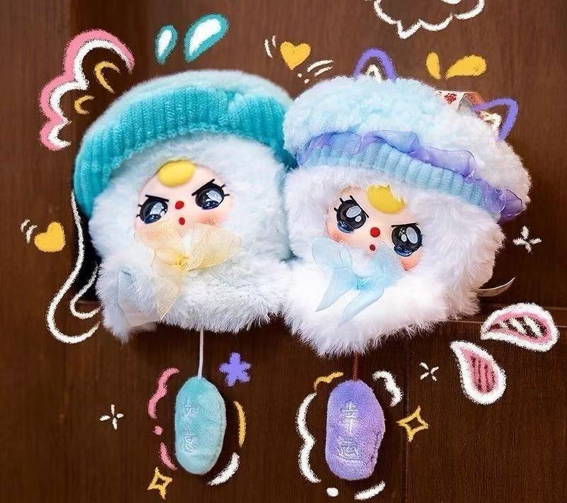 Babythree-ふわふわてるてる坊主