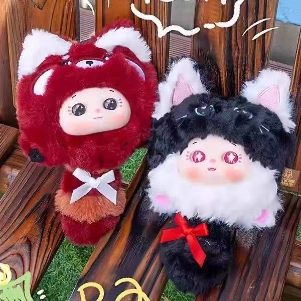BABU-ネコちゃん、もこもこぬいぐるみ