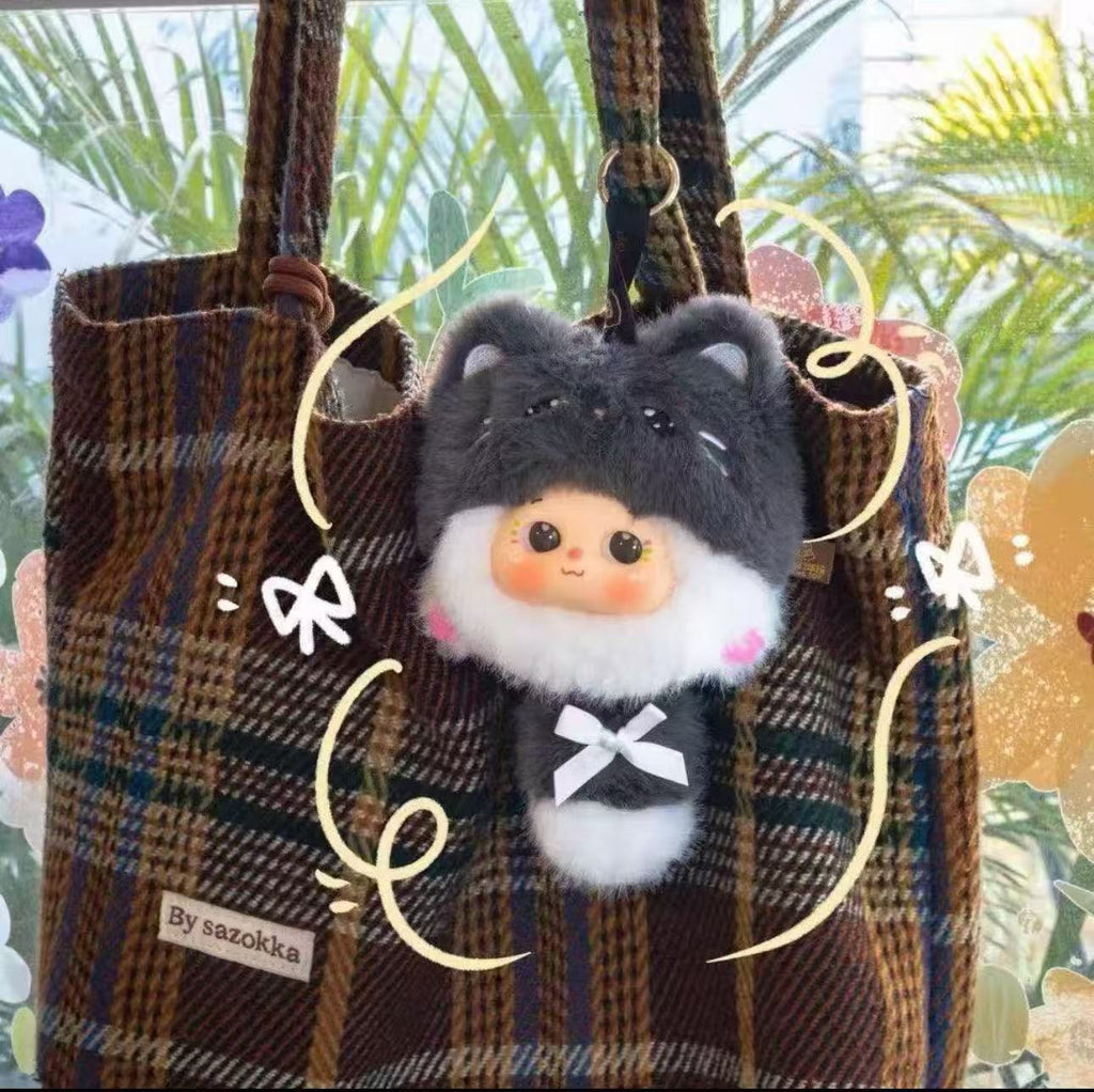 BABU-ネコちゃん、もこもこぬいぐるみ